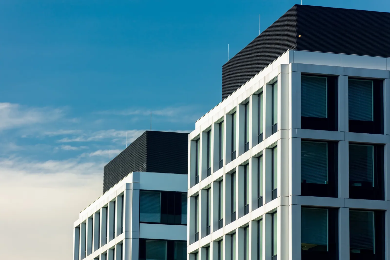 Modern residential development